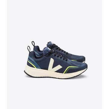 Women's Veja CONDOR MESH Running Shoes Navy | ZA 386JPQ